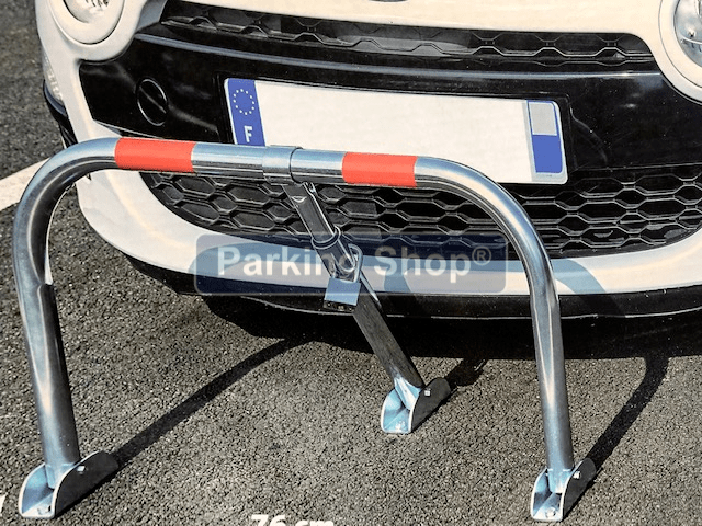 Cepos parking – barreras estacionamiento abatibles Mod. Oval