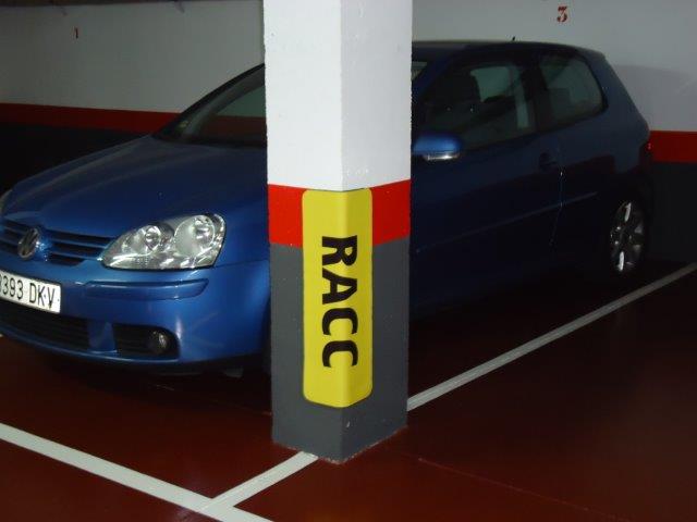 Protectores publicitarios Parking Shop