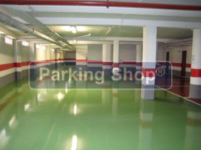 Ref. 123-01. Pintura especial para suelos de garajes - Parking Shop