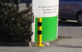 Pilonas fijas de acero -señalización- - Imagen 6