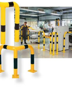 Barandillas de protección para estaciones de carga eléctrica